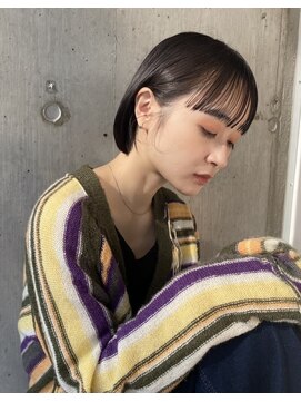 ラダ(Lada) 【LadA 城本英恵】 雰囲気のあるボブスタイル