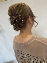 ポート 蕨(PORT)&nbsp;お呼ばれヘアアレンジ【 千田 理紗 】