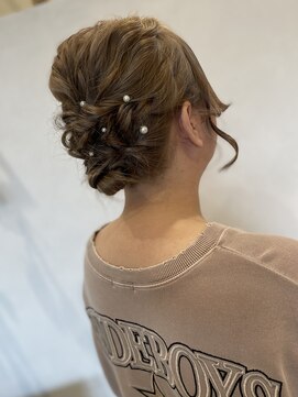 ポート 蕨(PORT) お呼ばれヘアアレンジ【 千田 理紗 】