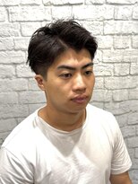 グレイスフル バーバープラチナム 六本木店(Graceful Barber platinum)&nbsp;爽やかアップバングの束感ショート