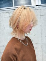 アルマヘア(Alma hair)&nbsp;透け感ハイトーン×レイヤーボブ