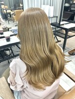 シエル バイ ケンジ 登戸 生田(CIEL by KENJE)&nbsp;ブリーチ1回～/オリーブベージュ/ベージュカラー