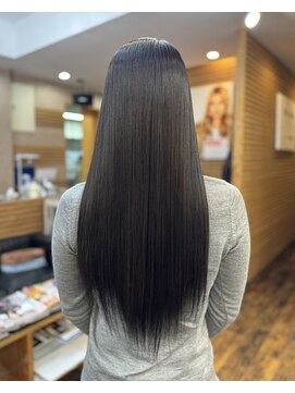 ヘアーメイク ダンス(hair make DANCE) ＊米子｜ツヤ重視カラー×美髪形成＊まとまり重視のロングヘア＊