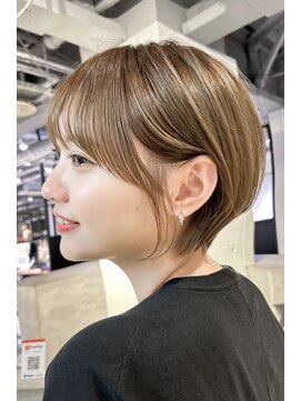 アートサロン センター北(art salon) 横顔美人◎顔周りも可愛いショートボブ