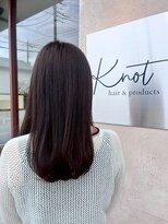ノット 成田公津の杜(Knot)&nbsp;大人ガーリー/ダークアッシュ/似合わせカット/成田公津の杜駅