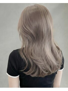 アース 大曽根店(HAIR&MAKE EARTH) ミルクティーグレージュ/ブリーチ2回～/大曽根/ハイトーン
