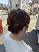 ショートの方にもおすすめアップスタイル