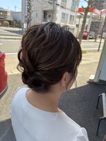 クオリア(Quaria) ショートの方にもおすすめアップスタイル