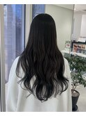 透明感ダークグレージュ×レイヤーカット
