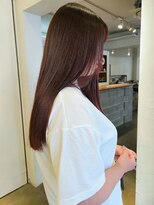 マカロニコースト(macaroni coast)&nbsp;ツヤツヤ ピンクブラウン