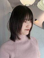 ルトワ(Lutowa)&nbsp;ダークパープル/ナチュラルショート/ミルクブラウン/夏/東広島