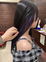ジャム(Jam)&nbsp;【jam_NAOE】インナーカラー/インナーパープル/ラベンダーカラー