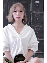 ナインヘア(9ine hair)&nbsp;シースルーウザバンク&ハイ透明感カラー