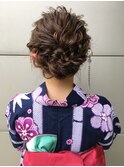 浴衣ヘア