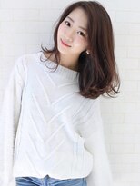 パコ(Paco) PACOの大人可愛い抜け感レイヤー◎かきあげミディアム