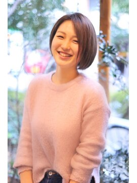ルーフ 用賀(ROOF) コンパクトショートボブ【用賀】【オージュアトリートメント】