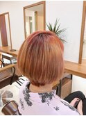 【Beauty Salon J】髪質改善前下がりボブ