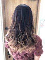 ヘアー リラクゼーション アンヴィ(Hair Relaxation anvi) ホワイトベージュ☆バレイヤージュ