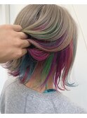 インナーカラフルユニコーンカラー☆