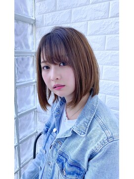 アルバ ヘアリゾート(ALBA) 【ALBA齊藤】エッジィボブ  【三鷹】【吉祥寺】
