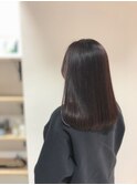 【髪質改善ストレート施術】艶髪ストレート