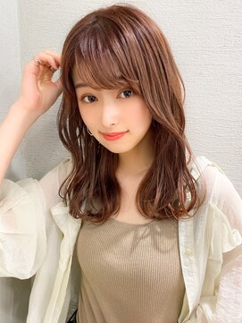 シルクレイ 吉祥寺店(Silk-lei) 濡れ髪ピンクベージュのロングヘア20代30代/Silk-lei吉祥寺