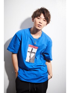 メンズサロンドットリアン(dot. lien) 【men’s salon dot. Tokyo】ランダムカールアップバング