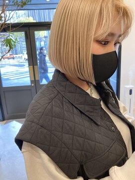 ヘアーアイスカルテット(HAIR ICI QUARTET) ミニボブ × ハイトーン