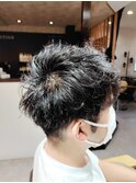 無造作パーマ