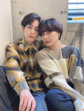 ルービック 豊中(Rubik's) 大人ショートボブ×スパイラルマッシュ[カップルクーポンあり]