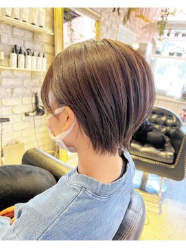 ヘアー アトリエ エゴン(hair atelier EGON) スッキリショートボブ