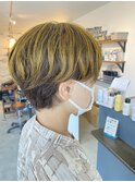 マッシュショート×イエロー