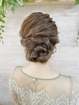 ロカット サロン(Roquat Salon) ロングアップアレンジ【ヘアセット/立川/エクステ/立川/浴衣】