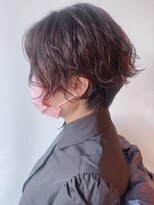 【morio原宿】ハンサムショート　ニュアンスパーマ　緩めパーマ