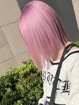 トーン(TONE)&nbsp;ペールピンク/ぱっつんボブ/10代20代