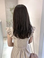 サンド 池袋(sand)&nbsp;韓国風ヘア/ワンホンヘア/ベージュカラー/顔周りカット