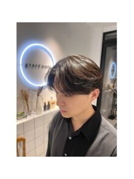 グラスバイネオリーブ 大倉山駅前店(grace by neolive) MEN'SHAIR/アップバング/ツーブロック/束感ショート/波巻き