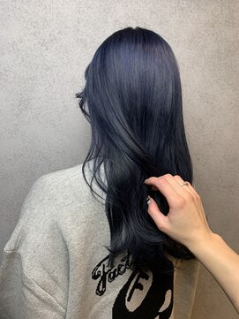 アールプラスヘアサロン(ar+ hair salon) blue black