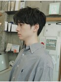 2wayバングニュアンスパーマ