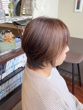 ヘアーメイク アチャ(hair make accha) 前髪/アンブレラカラー/こなれミディ/イメチェン/ウェーブパーマ