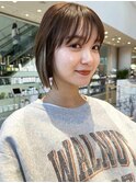 イメチェン前髪小顔ボブ_銀座