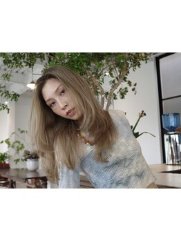 まるで海外ヘアのような透明感＆艶感のあるカラーが大人気★バレイヤージュ/シャドールーツもお任せ下さい*
