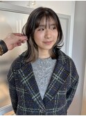 【高城】カジュアルボブイヤリングカラーベージュ