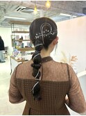 熊本お呼ばれアレンジ網おろしスタイル