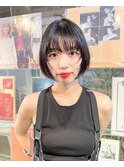 【ステップボーンカット】レイヤーボブ