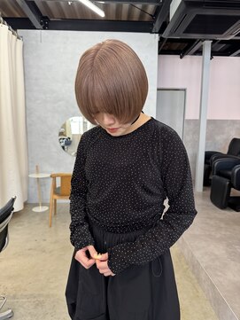 アマーク(a mark) 【松本華】milktea beige beige