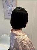 【髪質改善】切りっぱなしボブ