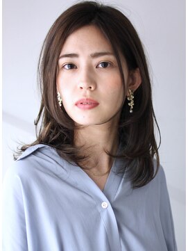 サーカス バイ ビュートリアム 青山(CIRCUS by BEAUTRIUM) レイヤーロングセミディ　ワンカール　小顔　表参道　ミディアム