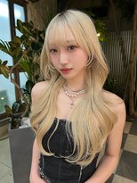 ベル 表参道Terrace(Belle)&nbsp;抜きっぱなし艶ブロンド×ハッシュカット×表参道×原宿×渋谷