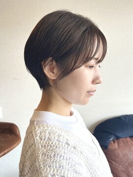 ヘアスペース クレール(hair space clair) 【clair清水恭平】30代40代襟足改善ショートカット/似合わせ